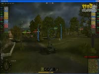 [坦克世界]龙骑兵查狄伦25t战斗视频2_8W收益