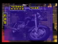 高清片段 摩托车发动机缸头机油润滑视频-维修