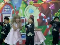 精彩 山水宜人保育院小班亲子操-游戏_17173游