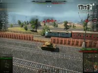 坦克世界 E25 安斯克死斗59惊险翻盘_17173游