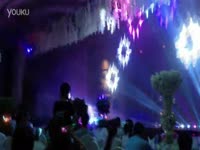 经典视频 苏州唐龙--3D全息婚礼灯光秀视频-创