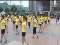 精华 广场舞荷塘月色(集体舞)慢三舞步-游戏视