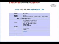 2015年北京大学儿科学专业(第一临床医学院)考