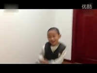 鸡叫进行曲 超萌五岁小男孩表演-游戏视频 热播