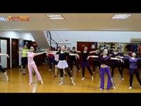 视频专辑 福田芭蕾舞蹈形体训练课间练习视频