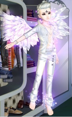 新版灵犀双飞翼飞行效果分解图爆料|QQ炫舞 -