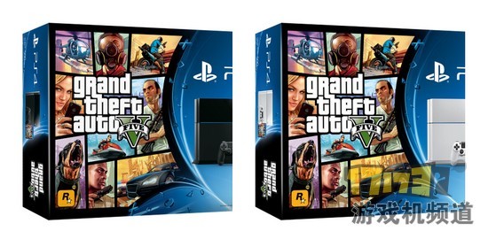 GTA5PS4同捆版泄露黑白主机全都有份