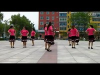 春花广场舞 圈舞 中四步舞曲(附口令)-游戏视频
