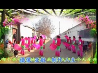 视频 新乐西柴里俊美广场舞 开门红-新乐_171