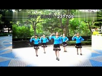 因为爱着你-江西鄱阳春英广场舞(背面演示.-原