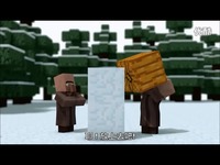 【麟帆】我的世界动画-与村民一起过圣诞-圣诞