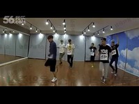 韩国男团 EXO growl 放慢镜像 练习室舞蹈教学