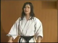 超性感日本空手道美女走红-视频 热播_17173游