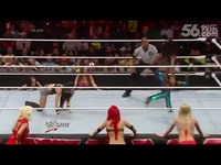 <em>WWE</em>2014<em>女子</em>摔跤 美女们<em>混战</em>RAW-<em>WWE女</em>