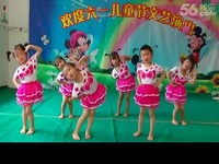幼儿舞蹈视频 六一幼儿园小班舞蹈视频 蓝精灵