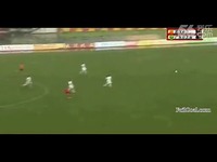 中甲赛场惊现逆天世界波!博格坎普转身 小贝式