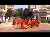 天津蓟县老年大学快乐之花舞蹈队 练习舞蹈 快