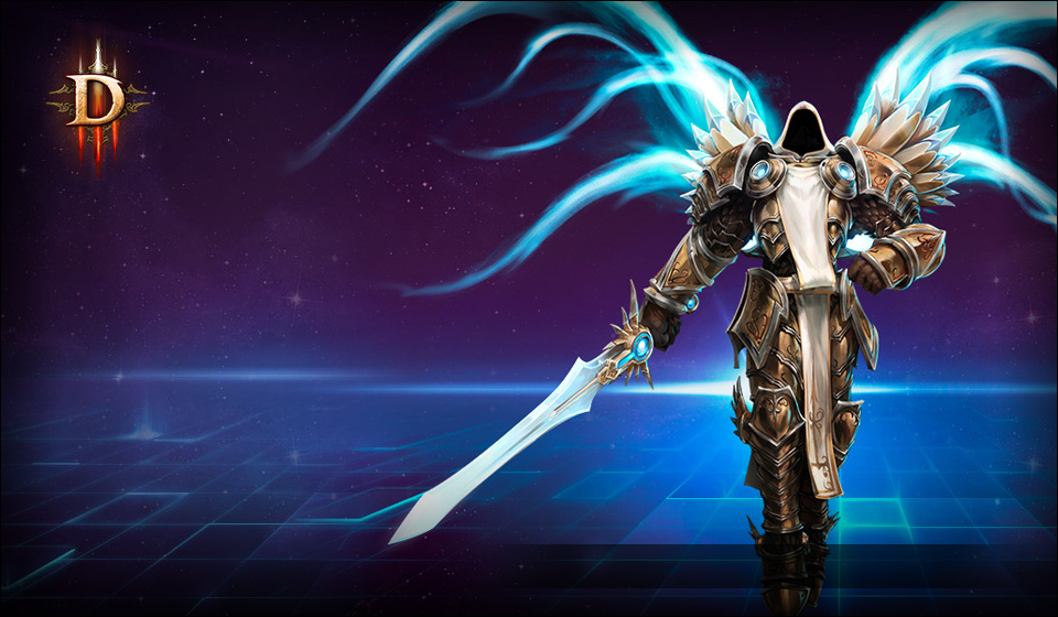 如果不是泰瑞尔和他手中的圣剑"圣羽之辉",庇护之地早已被地狱恶魔所