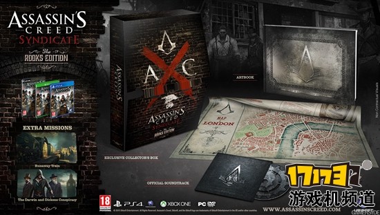 刺客信条枭雄收藏版公布 掏空你钱包