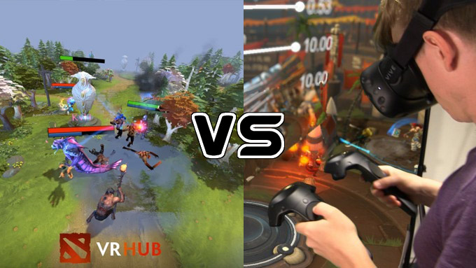 VR观战系统哪家强？《Dota 2》vs《战争仪式》